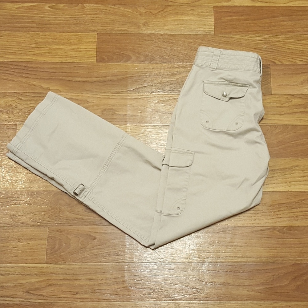 Columbia XCO Womens 6 Pants Beige Hiking Cargo